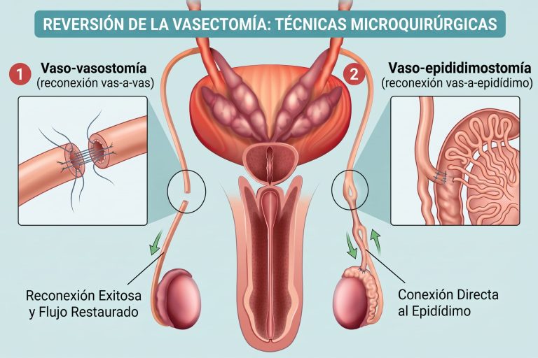 diagrama de vasectomía